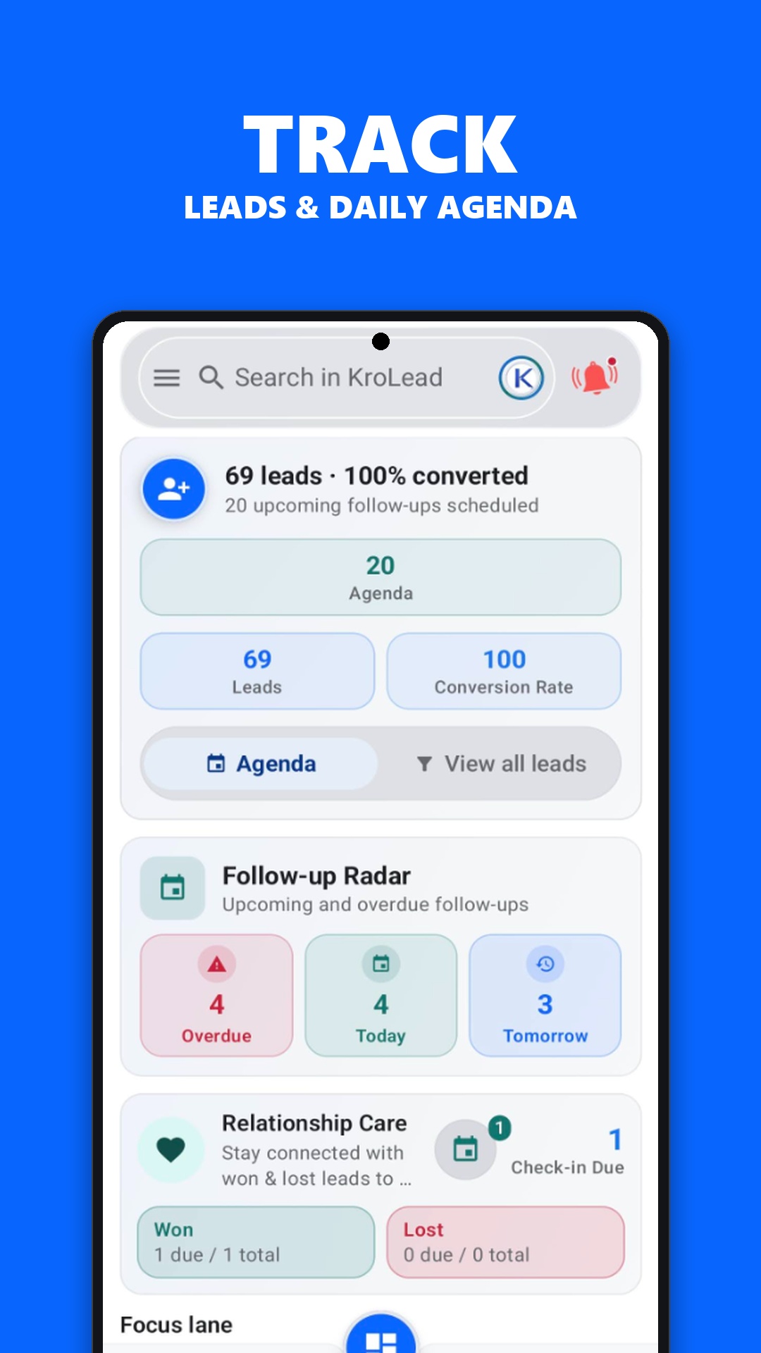 KroLead - Pipeline & Dashboard